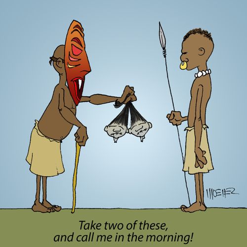'Take two of these, and call me in the morning!'