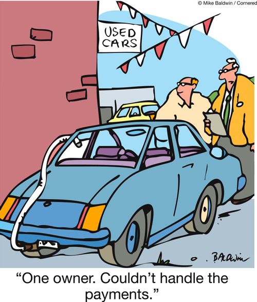 'One owner. Couldn't handle the payments.'