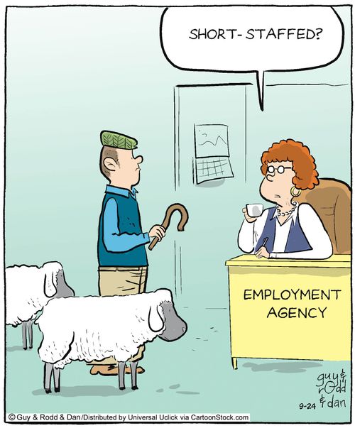 'Short-staffed?'