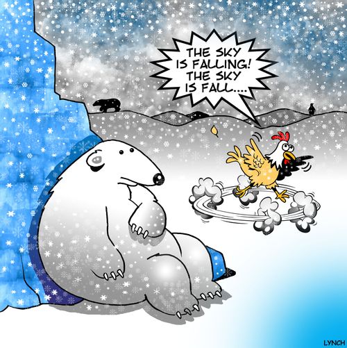 'The sky is falling...'