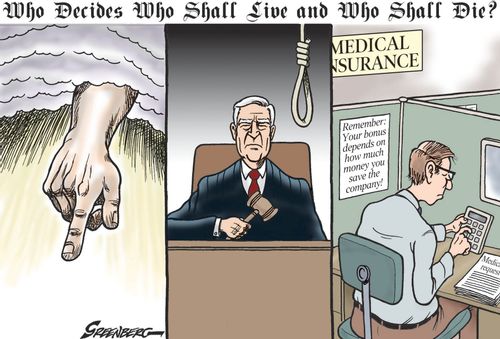 Who shall live and who shall die?