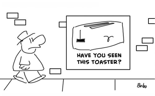 Have you seen this toaster?