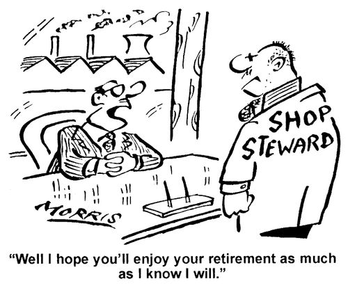 I hope you'll enjoy your retirement as much as I will.