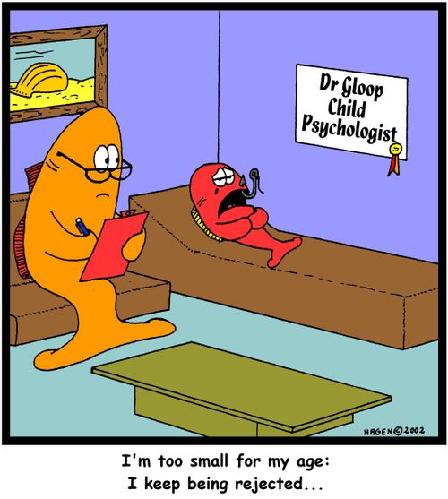 'I'm too small for my age: I keep being rejected...'
