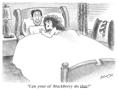 'Can you ol' Blackberry do that?'