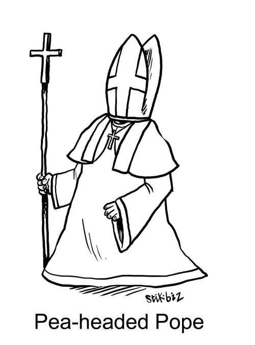Pea-headed Pope