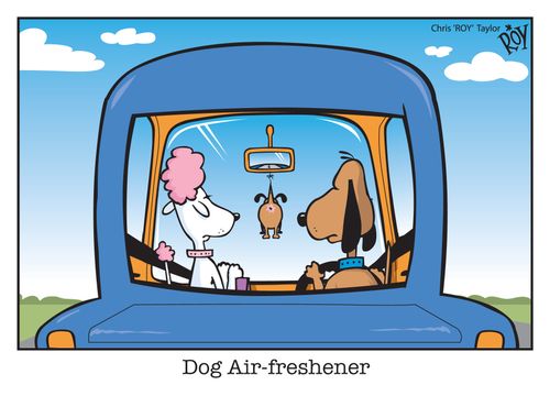 Dog Air-freshener.