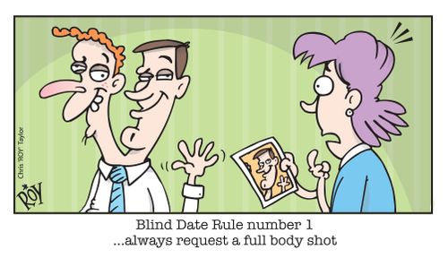 Blind date rule number 1...always request a full body shot