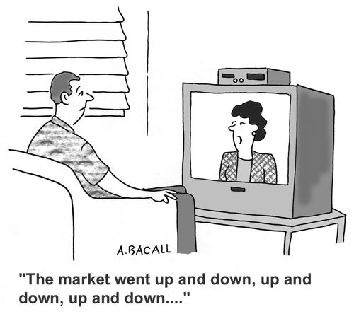 The market went up and down, up and down, up and down...