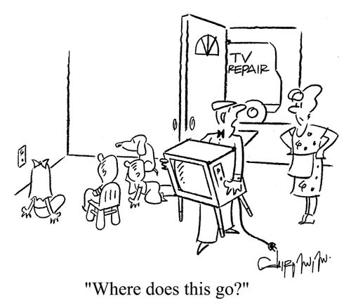 'Where does this go?'