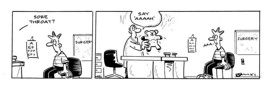 Nethead strip: Visit to the doctors