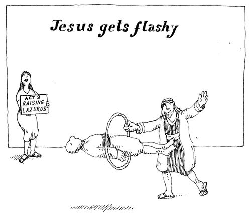'Jesus gets flashy'