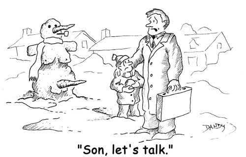 'Son, let's talk.'