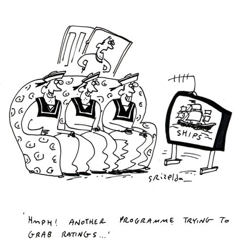 'Hmph! Another programme trying to grab ratings'