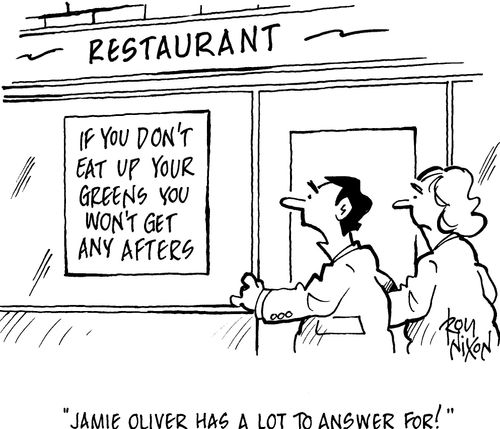 'Jamie Oliver has a lot to answer for!'