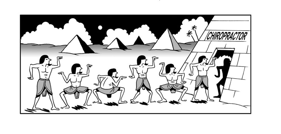 Egyptian chiropractor.