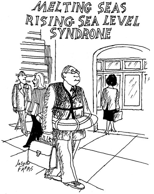 'Melting seas, rising sea level syndrome.'