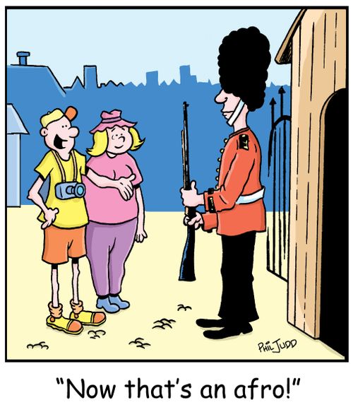 'Now that's an afro!'