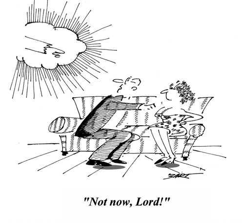 'Not now, Lord!'