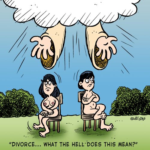 'Divorce... what the hell does this mean?'
