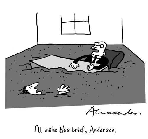 "I'll make this brief, Anderson."