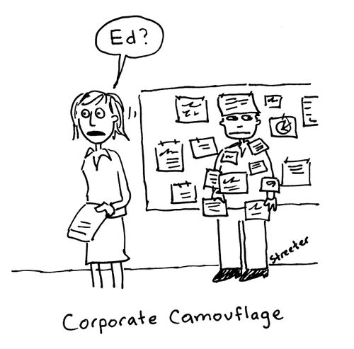 Corporate Camouflage.
