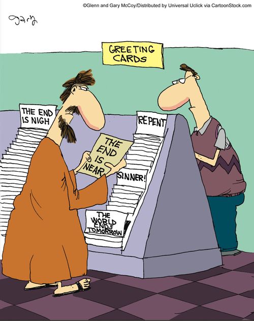 Greeting cards for street crazies.