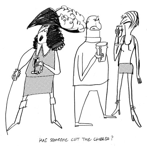 'Has someone cut the cheese?'