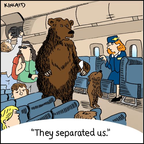 'They separated us.'