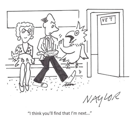 'I think you'll find that I'm next. . .'
