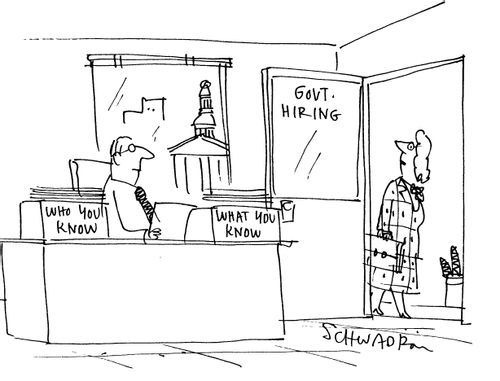 Government Hiring: Who You Know What You Know.