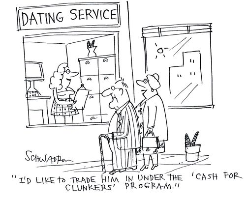 'I'd like to trade him in under the 'cash for clunkers' program.'