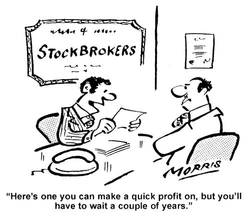Here's one you make a quick profit on, but you'll have to wait a couple of years.