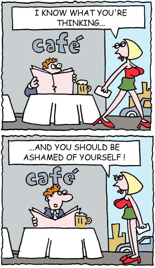 I know what you're thinking...and you should be ashamed of yourself.