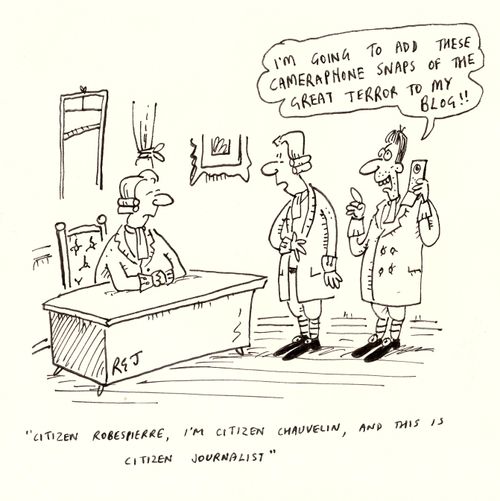 'Citizen Robespierre, I'm Citizen Chauvelin, and this is Citizen Journalist.'