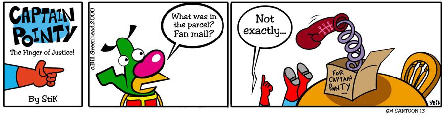 Captain Pointy No.21 - Hate mail