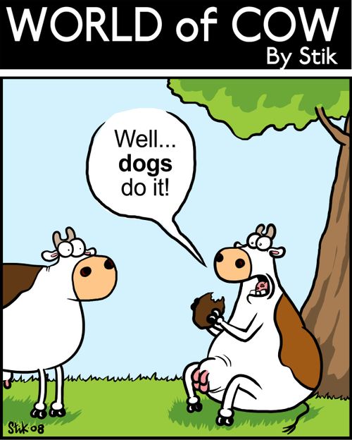 Well...dogs do it!