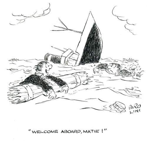 'Welcome Aboard, Matie!'