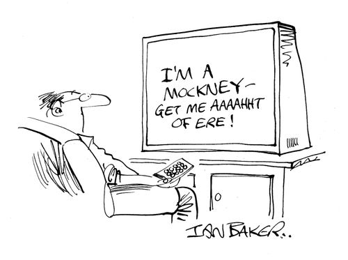'I'm a mockney - gey me aaahht of ere!'