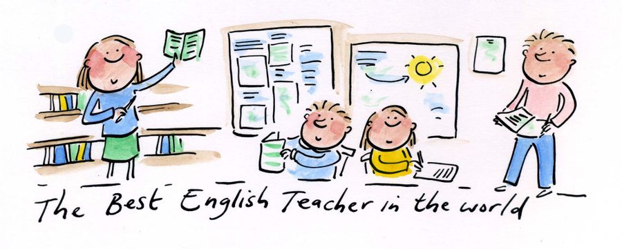 The Best English Teacher in the World.