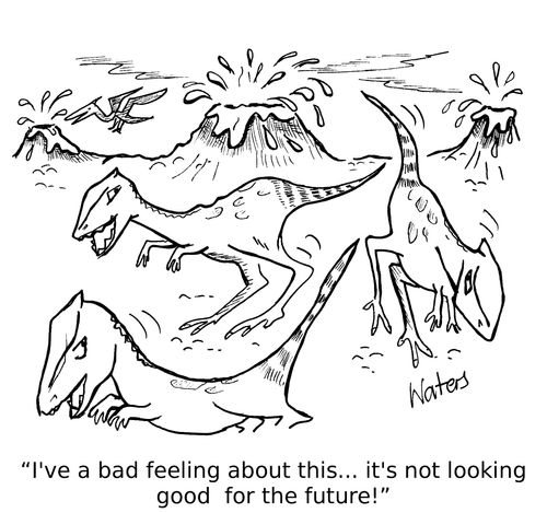 'I've a bad feeling about this... it's not looking good for the future!'