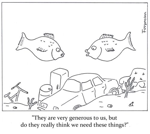 'They are very generous to us, but do they really think we need these things?'