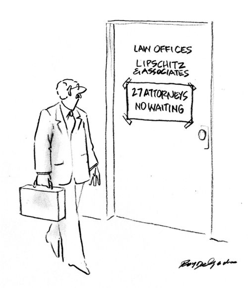 27 attorneys. No waiting. 