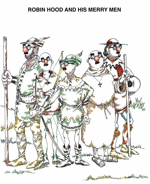 Robin Hood and his merry men