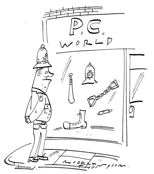 PC World - Policemen's shop