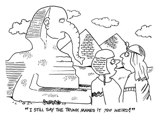 'I still say the trunk makes it too weird!'
