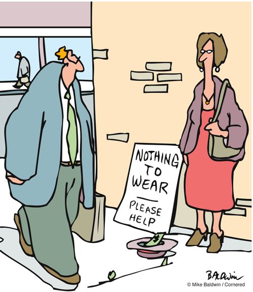 Nothing to wear. Please help.