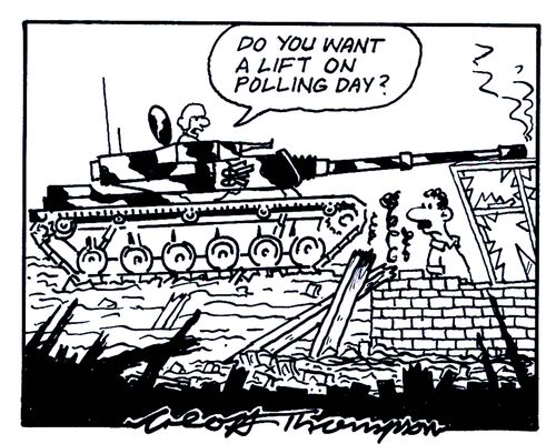 'Do you want a lift on polling day?'