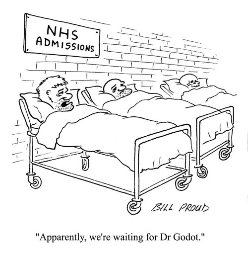 'Apparently, we're waiting for Dr Godot.'