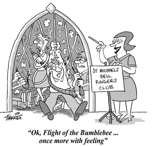 'Ok, Flight of the Bumblebee ... once more with feeling'